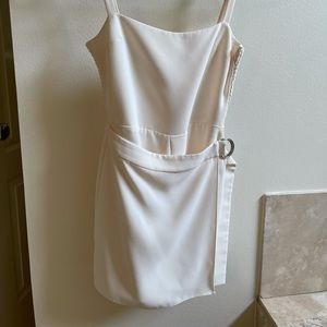 Amanda Uprichard Della Romper- Ivory